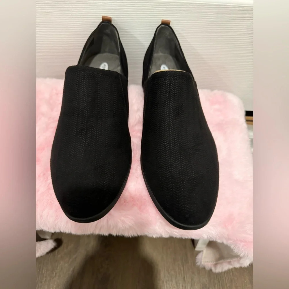 Dr. Scholl's women’s Ruler Shootie Slip-On
Sz : 11W in black